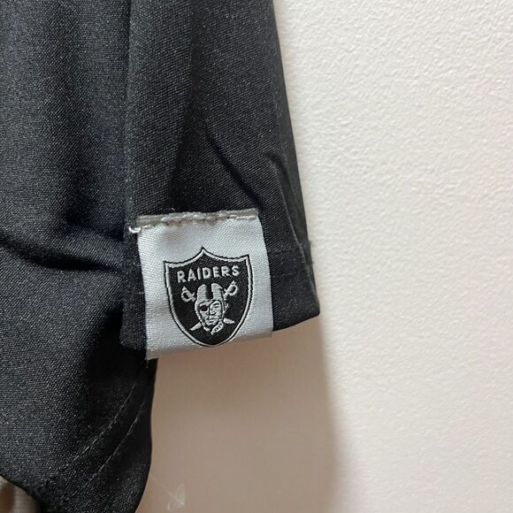 Las Vegas Raiders Shirt Mens Size Large Crew Neck Short Sleeve NFL Football NEW - Picture 3 of 6
